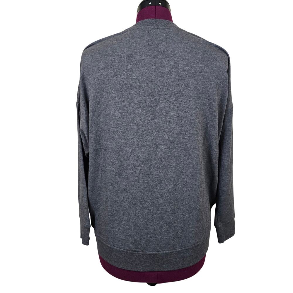 NEW NWT Women's Thread & Supply Gray Oversized Comfy Sweatshirt | Size Small - Picture 3 of 10